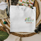 Mothers Day Floral Tshirt, Embroidered Custom Name With Flowers Shirt, Aesthetic Wildflowers Embroidery, Cottagecore Clothing, Unisex Shirt