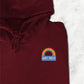 National Heroes Rainbow Embroidered Hoodie, Custom Monogrammed Embroidered Hoody, HealthCare Workers Unisex Pullover, Gift for Nurses Doctor