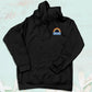 National Heroes Rainbow Embroidered Hoodie, Custom Monogrammed Embroidered Hoody, HealthCare Workers Unisex Pullover, Gift for Nurses Doctor