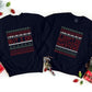 Matching Christmas Couple Jumpers, I Don’t Do Matching Christmas Sweatshirts, But i Do Xmas Pattern Theme Ugly Sweater