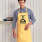 Personalised Pizza Apron, Pizza Baking BBQ Apron, Custom Name Printed Unisex Gift Apron, Oven Cooking Chef with Pockets Kitchen Baking Apron
