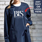Custom Hairdresser Salon Gown, Personalised Logo Printed Long Sleeve Waterproof Gown, Beauticians Spa Makeup Artists Cover Up Customer Cape
