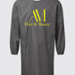 Custom Hairdresser Salon Gown, Personalised Logo Printed Long Sleeve Waterproof Gown, Beauticians Spa Makeup Artists Cover Up Customer Cape