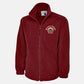 Custom Medical Logo Embroidered Fleece Jacket, Personalised Name Rainbow Monogram Nurse Fleece Jacket, National Healthcare Workers Uniforms