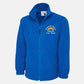 Custom Medical Logo Embroidered Fleece Jacket, Personalised Name Rainbow Monogram Nurse Fleece Jacket, National Healthcare Workers Uniforms