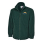 Rainbow Embroidered Fleece Jacket, Thank You Nurse Healthcare Heroes Support Men Jacket, Customised Monogram Embroidery Student Nurse Fleece