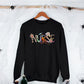 Nurse Sweatshirt, Leopard Print Nurse Aesthetic Jumper, Comfort Colors Crewneck Sweater, University College Outfits, Medical Student Gifts