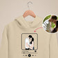 Custom Album Cover Photo Hoodie, Personalised Song Plaque With Couple Image Sketch Jumper, Matching Couple Sweater, Valentines Gift For Him