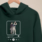 Custom Album Cover Photo Hoodie, Personalised Song Plaque With Couple Image Sketch Jumper, Matching Couple Sweater, Valentines Gift For Him