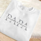 Custom Papa Sweatshirt, Personalised Kids Names Printed Crewneck, Birthday Special Gift for Dad, Dad Vatertag Sweatshirt, Father's Day Gifts