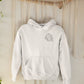 Monstera Plant Embroidered Hoodie, Botanical Monstera Plant Minimalist Sweatshirt, Plant Nature Line Art Hoody, Houseplant Gardening Gifts