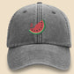 Palestine Watermalon Cap, Vintage Palestine Map Embroidered Hat, Palestine Baseball Cap,Islamic 5 Panel Hats, Adult Muslims Family Gift