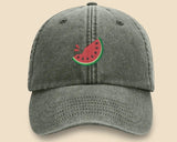 Palestine Watermalon Cap, Vintage Palestine Map Embroidered Hat, Palestine Baseball Cap,Islamic 5 Panel Hats, Adult Muslims Family Gift
