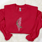 Palestine Map Crewneck Sweatshirt, Palestine Arabic Embroidery Sweater, Adult Unisex Jumper, Palestine Clothing, Embroidery Sweater