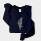 Palestine Map Crewneck Sweatshirt, Palestine Arabic Embroidery Sweater, Adult Unisex Jumper, Palestine Clothing, Embroidery Sweater