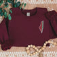 Palestine Map Watermelon Embroidery Sweater, Palestine Monogram Sweatshirt, Adults Sizes Unisex Jumper, Palestine Clothing, Free Shipping UK