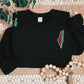 Palestine Map Watermelon Embroidery Sweater, Palestine Monogram Sweatshirt, Adults Sizes Unisex Jumper, Palestine Clothing, Free Shipping UK