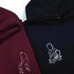 Custom Dad Photo Hoodie, Outline Embroidered Sketch From Picture Jumper, Personalised Family Matching Portrait Hoody, Dad Father's Day Gift