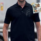 Personalized Dad Portrait Polo Shirt, Custom Outline Sketch Matching Shirt, Custom Line Art Faceless Polos, Special Fathers Day Gift for Dad