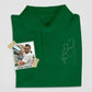 Personalized Dad Portrait Polo Shirt, Custom Outline Sketch Matching Shirt, Custom Line Art Faceless Polos, Special Fathers Day Gift for Dad