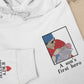 Embroidered Photo Hoodie for Dad, Personalised Portrait Sketch from Picture Hoody, Memorial Matching Family Jumper, Fathers Day Gift for dad