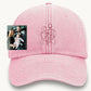 Personalised Sketch from Photo Dad Hats, Embroidered Family Matching Caps, Unisex Comfy Colors Caps, Portrait Dad Hats, Father's Day Gifts