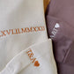 Embroidered Hoodie, Couple Matching Hoodie, One Year Anniversary Birthday Special Date Roman Numeral Hood, Personalised Wifey Sweatshirt