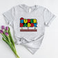 Super DADDY Father's Day Tshirt, Dad Funny Printed Crewneck Shirt, Retro Dad Tshirt, Daddy Tee Tops, Birthday Gift for Dad, Grandpa Presents