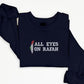 All Eyes On Rafah Embroidered Sweatshirt, Palestine Flag Map Sweater, Palestine Clothing, Prefect Embroidery, Adults Sizes