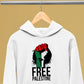 Palestine Hoodie, Palestine Fist Flag Printed Hoody, Palestine Clothing, Adult Sizes Hooded Sweatshirts