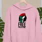 Palestine Hoodie, Palestine Fist Flag Printed Hoody, Palestine Clothing, Adult Sizes Hooded Sweatshirts