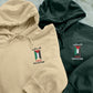 Palestine Arabic Hoody, Palestine Embroidered Monogrammed Flag Hoodies, Palestine Adult Sizes Comfy Color Hoody Outfits
