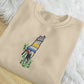 Palestine Map Crewneck Sweatshirts, Al Aqsa Embroidery Sweaters, Palestine Design Jumpers, Palestine Clothing