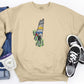 Palestine Map Crewneck Sweatshirts, Al Aqsa Embroidery Sweaters, Palestine Design Jumpers, Palestine Clothing