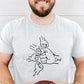 Personalised Dad Fist Bump Shirts, Custom Dad with KIds Names Printed Tshirt, Father's Day Tops, New Dad Crewneck Tees, Dad Gifts from Kids