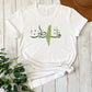 Palestine Arabic Calligraphy Shirt, Palestine Map Olive Design Printed T Shirt, Palestine Muslims Crewneck Tees, Comfort Shirt, Islamic Tops