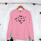 Vintage Bats Sweatshirt, Halloween Bats Printed Sweatshirt, Fall Family Matching Sweatshirt, Spooky Season Jumper, Halloween Party Clothing