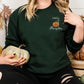 Hello Pumpkin Sweatshirt, Vintage Halloween Embroidered Sweatshirt, Pumpkin Matching Sweater, Spooky Season Jumper, Cute Halloween Clothing