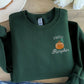 Hello Pumpkin Sweatshirt, Vintage Halloween Embroidered Sweatshirt, Pumpkin Matching Sweater, Spooky Season Jumper, Cute Halloween Clothing