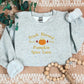Pumpkin Spice Latte Sweatshirt, Halloween Pumpkin Embroidered Sweater, Vintage Autumn Fall Matching Jumper, Comfy Halloween Adults Outfits
