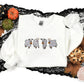 Halloween Ghost Cows Sweater, Vintage Halloween Embroidered Sweatshirt, Funny Fall Cows Jumper, Spooky Season Outfits, Halloween Party Gifts
