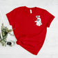 Halloween Crewneck T Shirt, Halloween Boo Ghost Shirts, Cute Ghost Monogrammed Printed Tees, Cute Ghost Halloween T-Shirt, Halloween Outfits