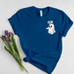 Halloween Crewneck T Shirt, Halloween Boo Ghost Shirts, Cute Ghost Monogrammed Printed Tees, Cute Ghost Halloween T-Shirt, Halloween Outfits