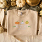 Vintage Autumn Harvest Sweatshirt, Embroidered Halloween Pumpkin Sweater, Fall Thanksgiving Jumper, Halloween Autumn Season Clothing Gifts