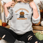 Halloween Town University Sweatshirt, Embroidered Halloween Pumpkin Jumper, Spooky Season Crewneck Sweater, Halloween Ghost Unisex Outfits