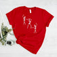 Skeleton Dancing Halloween T Shirt, Funny Skeletons Printed Shirts, Funny Halloween Skeleton Tee Tops, Comfy Unisex Halloween Party Outfits
