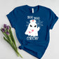 Boo Boo Crew Nurse Halloween T Shirt, Halloween Ghost Shirts, Funny Nurse Ghost Printed Tee Tops, Ghost Halloween T-Shirt, Halloween Outfits