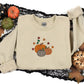 Embroidered Pumpkin Fall Sweaters, Halloween Pumpkins Sweatshirt, Autumn Spooky Season Jumpers, Unisex Family Matching Tops, Halloween Gifts