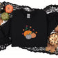 Embroidered Pumpkin Fall Sweaters, Halloween Pumpkins Sweatshirt, Autumn Spooky Season Jumpers, Unisex Family Matching Tops, Halloween Gifts