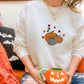 Embroidered Pumpkin Fall Sweaters, Halloween Pumpkins Sweatshirt, Autumn Spooky Season Jumpers, Unisex Family Matching Tops, Halloween Gifts